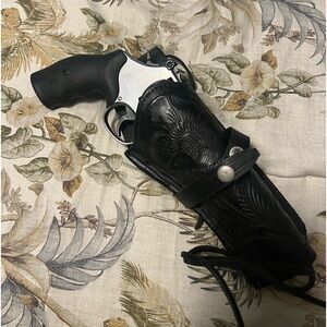 100% leather custom designed holster